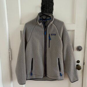 Patagonina Men's Retro Pile Fleece Jacket | Grey